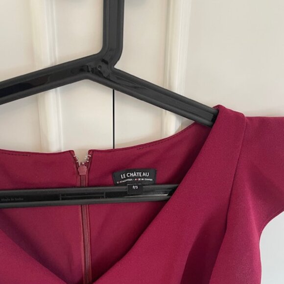 Burgundy Dress - Picture 2 of 3